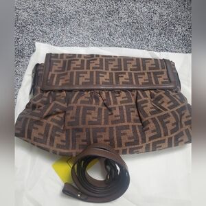 New Brown Monogram Handbag 11 X 10